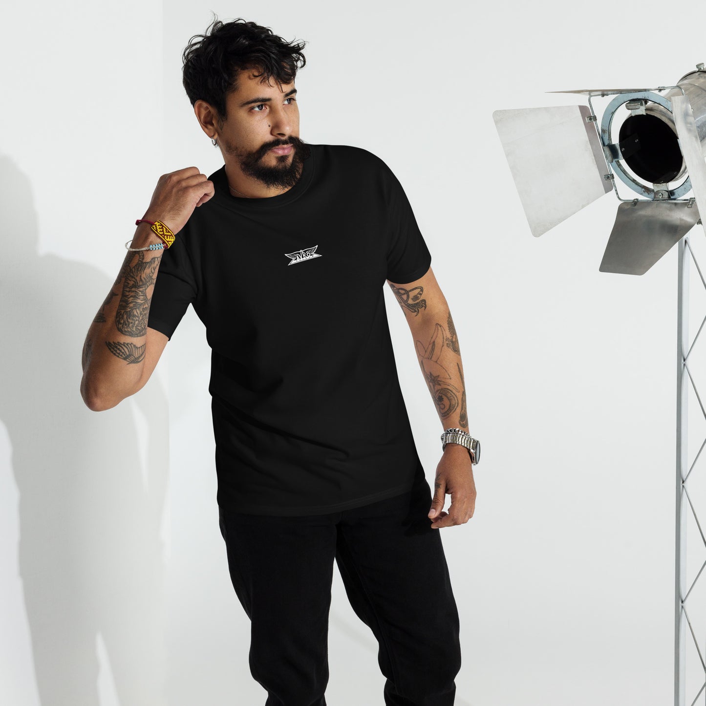 Avro Vulcan Bomber Hand-Drawn Black T-Shirt