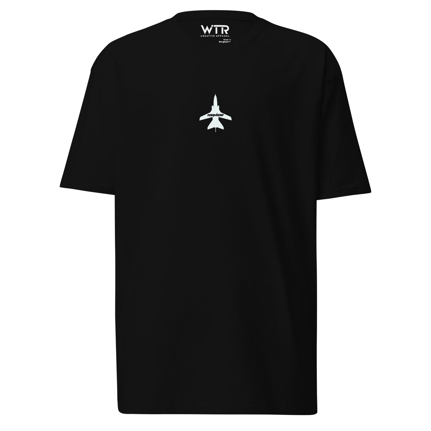 Panavia Tornado GR4 Hand-Drawn Black T-Shirt