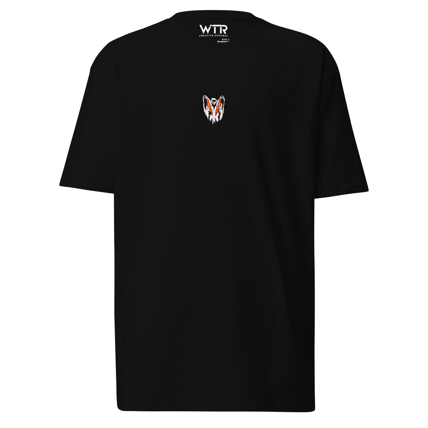 Lockheed Martin AC-130U Spooky Gunship Hand-Drawn Black T-Shirt