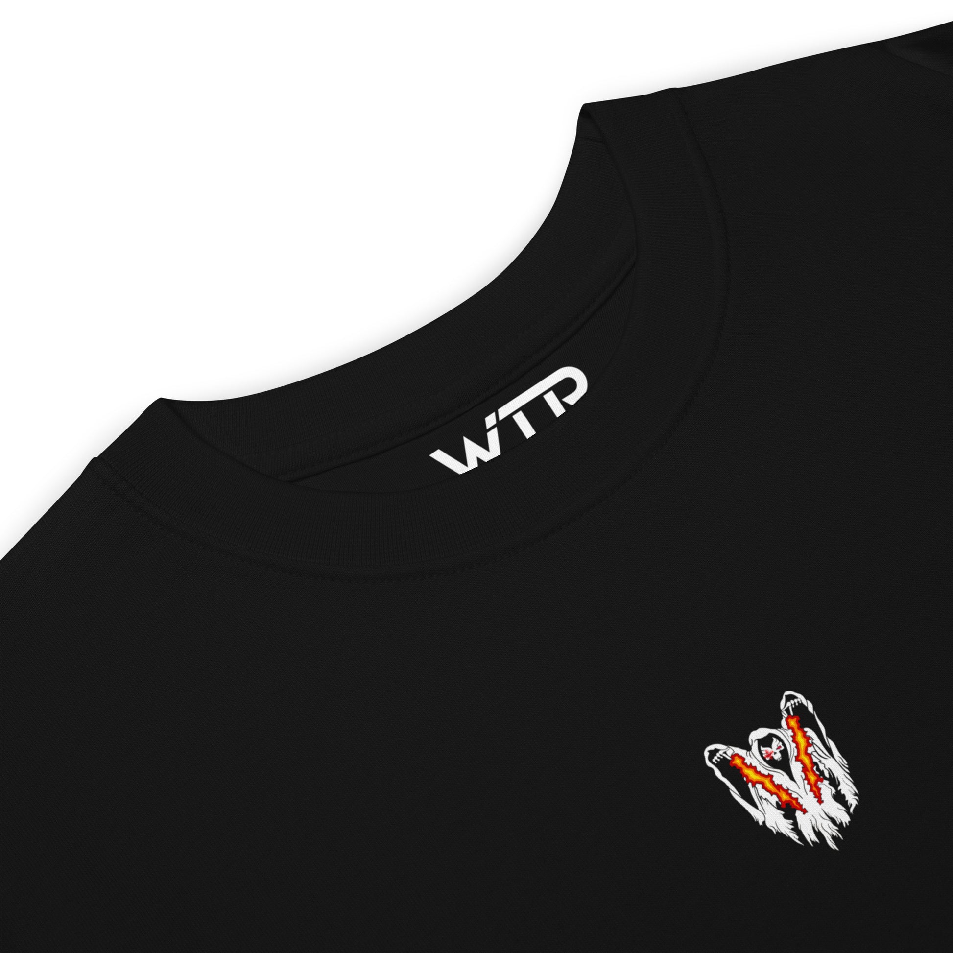 Lockheed Martin AC-130U Spooky Gunship Hand-Drawn Black T-Shirt