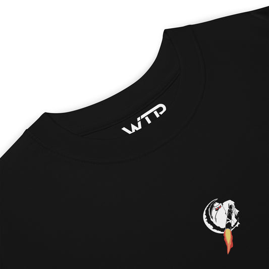 Lockheed Martin AC-130J Ghostrider Gunship Hand-Drawn Black T-Shirt