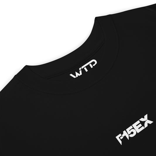 Boeing F-15EX Eagle II Hand-Drawn Black T-Shirt