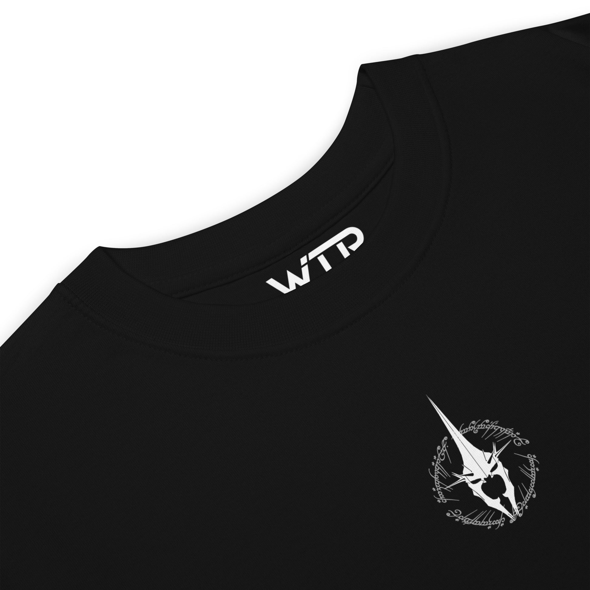 Witch-king of Angmar Lord of the Nazgûl Hand-Drawn Black T-Shirt