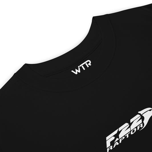 Lockheed Martin F-22 Raptor - Thrust Vector Nozzle Study - Heavyweight Back T-shirt