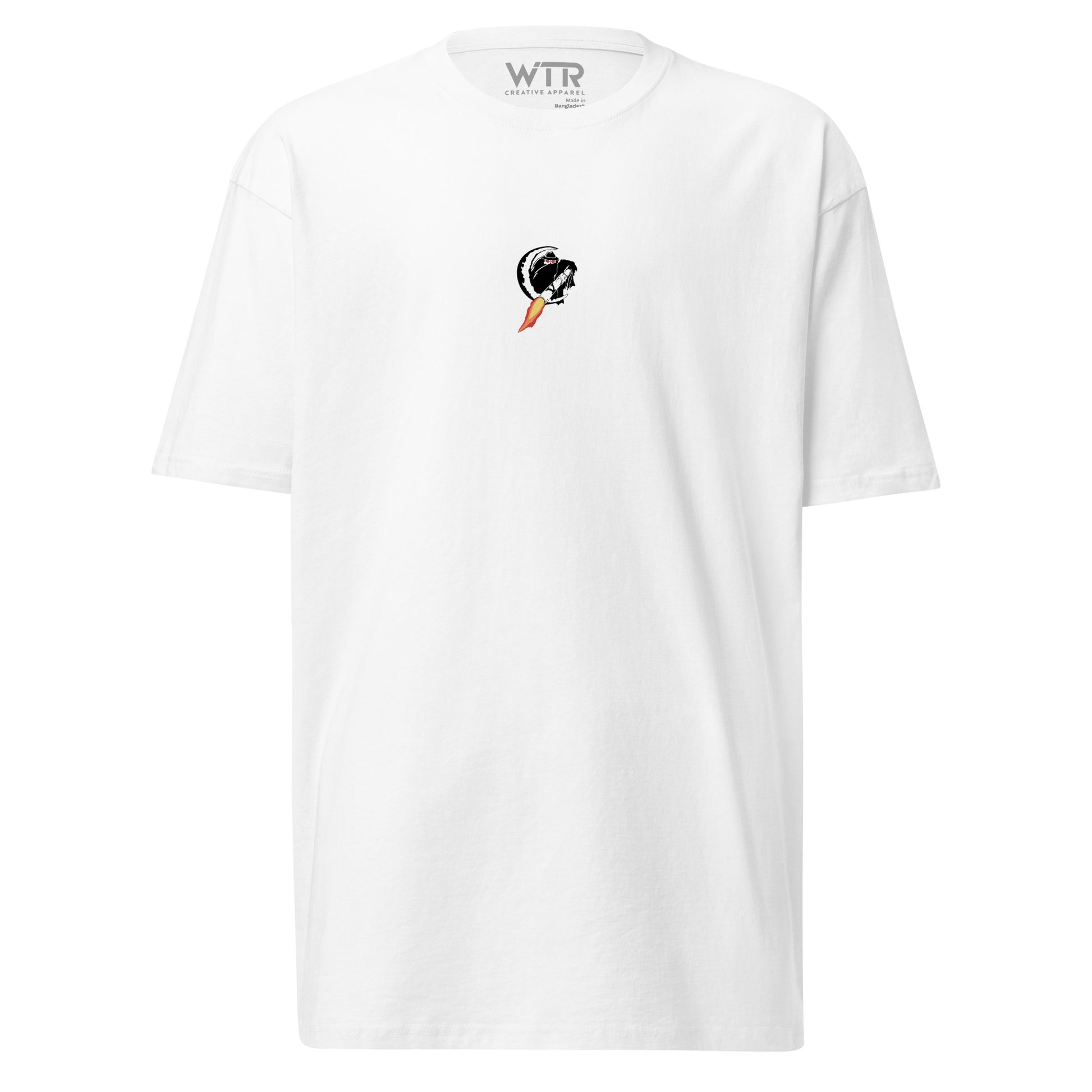 Lockheed Martin AC-130J Ghostrider Gunship Hand-Drawn White T-Shirt