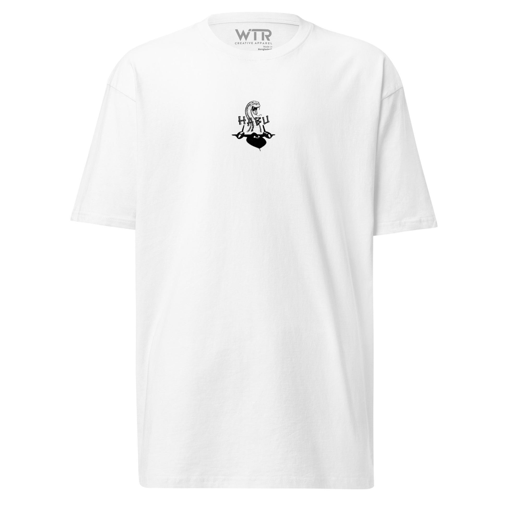 Lockheed Martin SR-71 Blackbird Hand-Drawn White T-Shirt