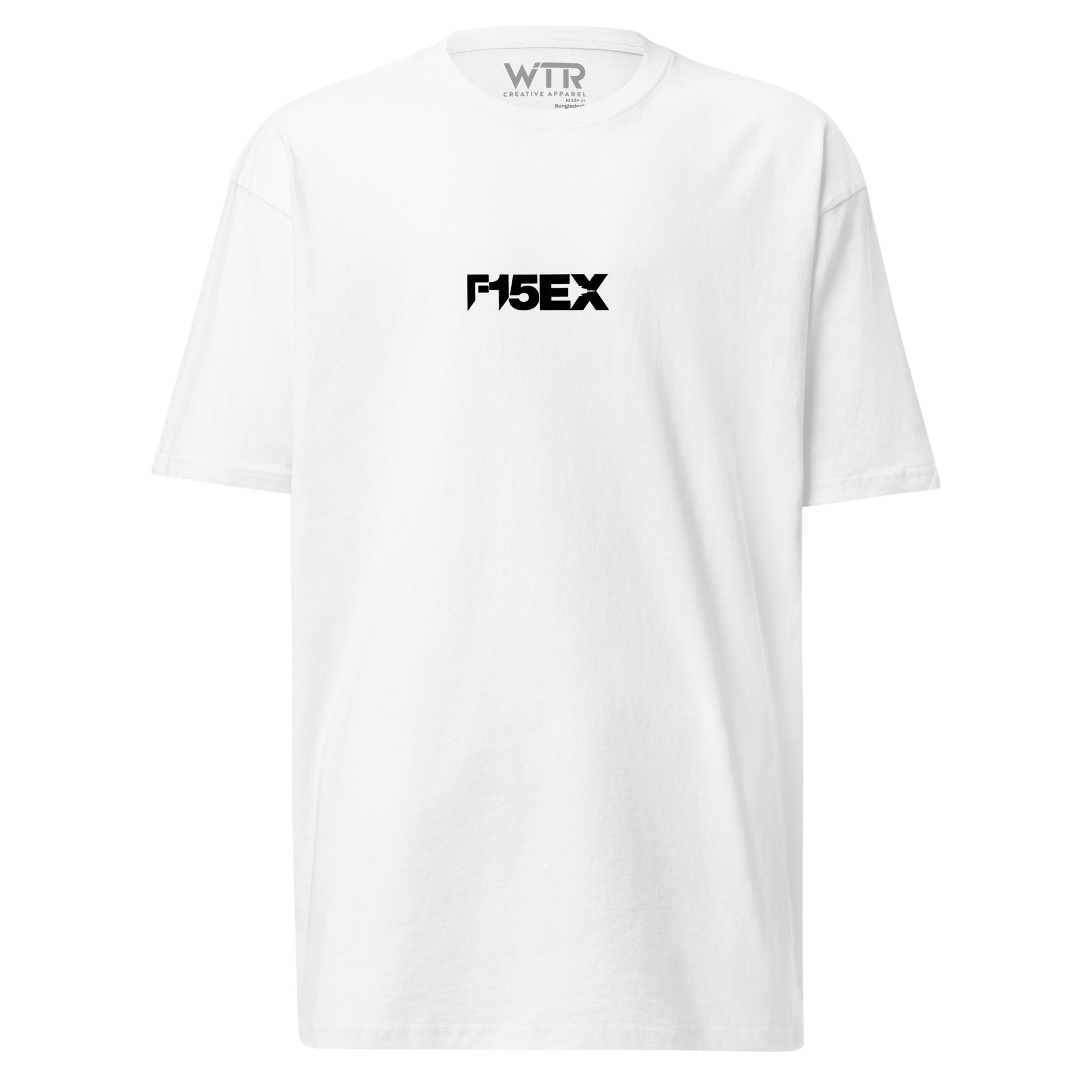 Boeing F-15EX Eagle II Hand-Drawn White T-Shirt