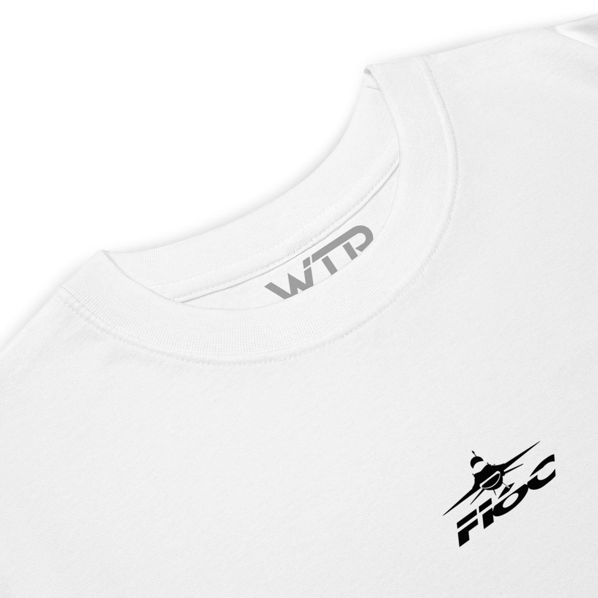 General Dynamics F-16C Fighting Falcon Block 52 Hand-Drawn White T-Shirt