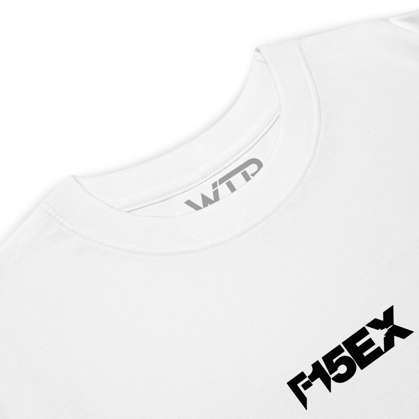 Boeing F-15EX Eagle II Hand-Drawn White T-Shirt