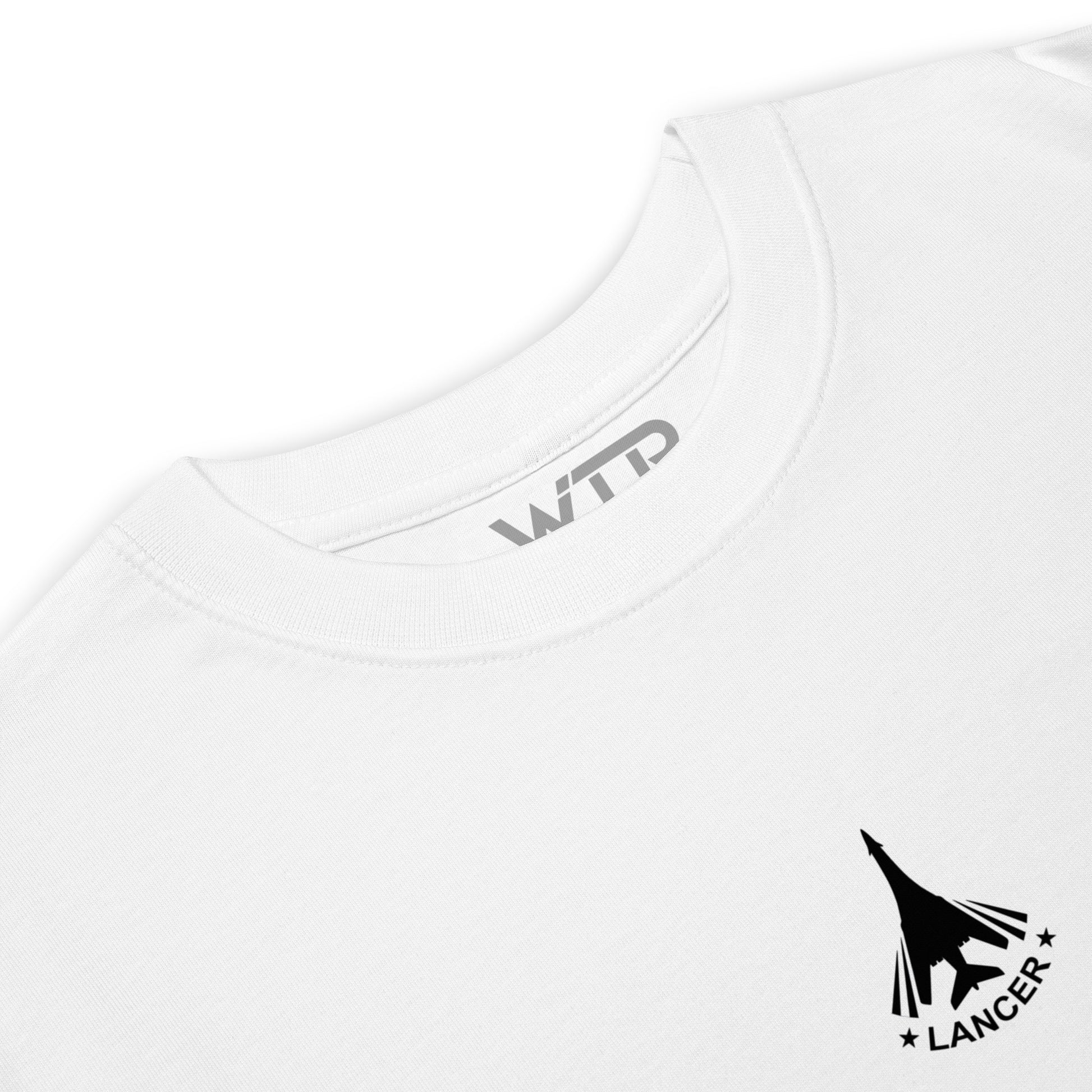 Rockwell B-1 Lancer BONE Hand-Drawn White T-Shirt