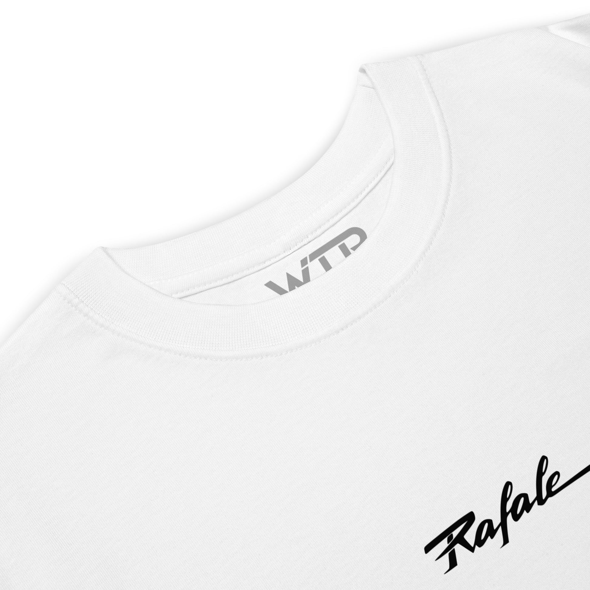 Dassault Rafale C Hand-Drawn White T-Shirt