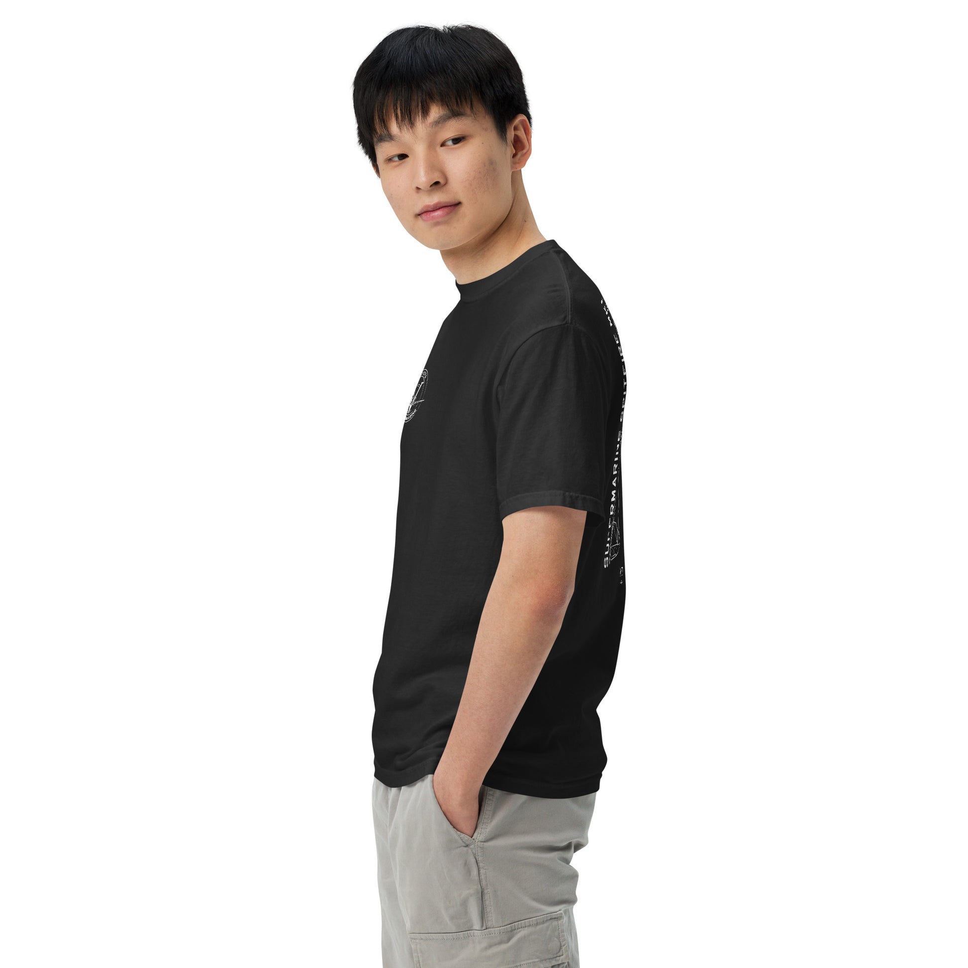 Supermarine Spitfire Mk1 Vickers Schematic Standard Black T-Shirt