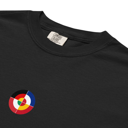 Eurofighter Typhoon EF2000 Mach Loop Low Pass Banking Hand-Drawn Standard Black T-Shirt