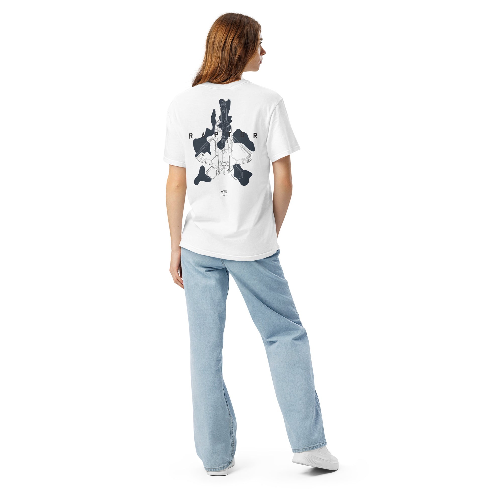 Lockheed Martin F-22 Raptor - Camo Schematic Study - Standard White T-shirt