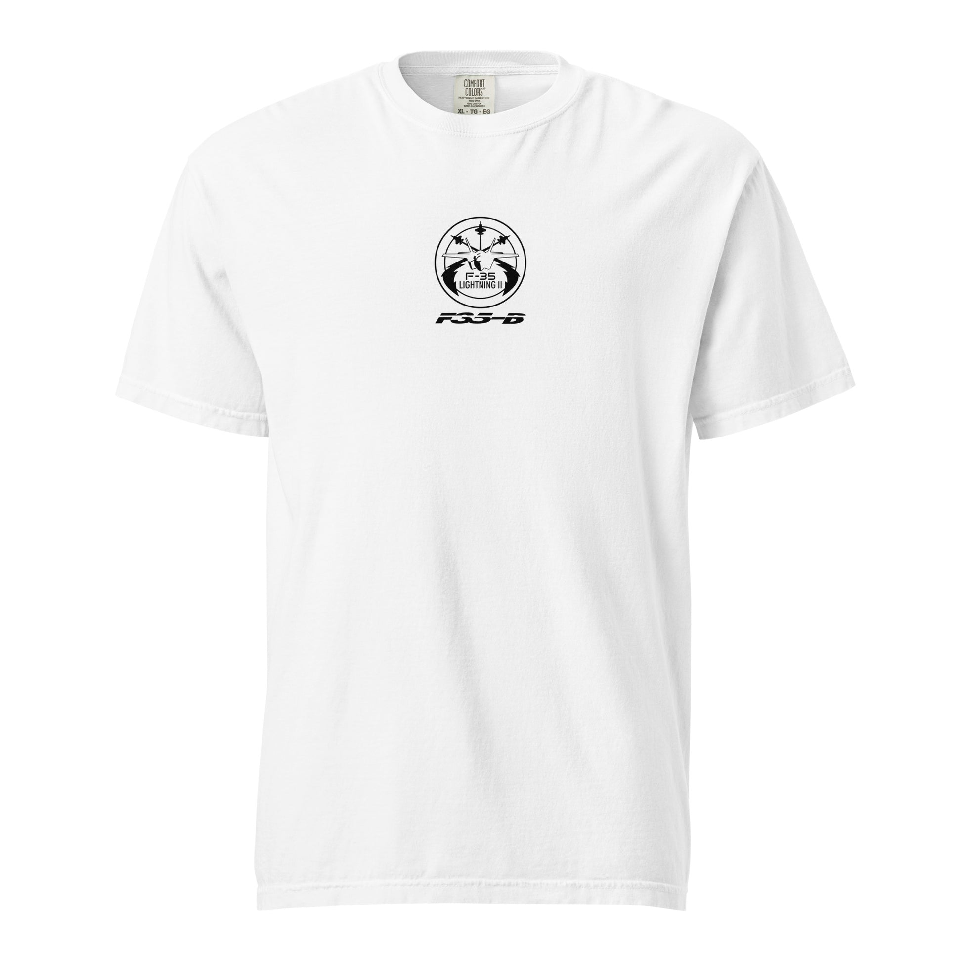 Lockheed Martin F-35B Lightning II STOVL Schematic Standard White T-Shirt