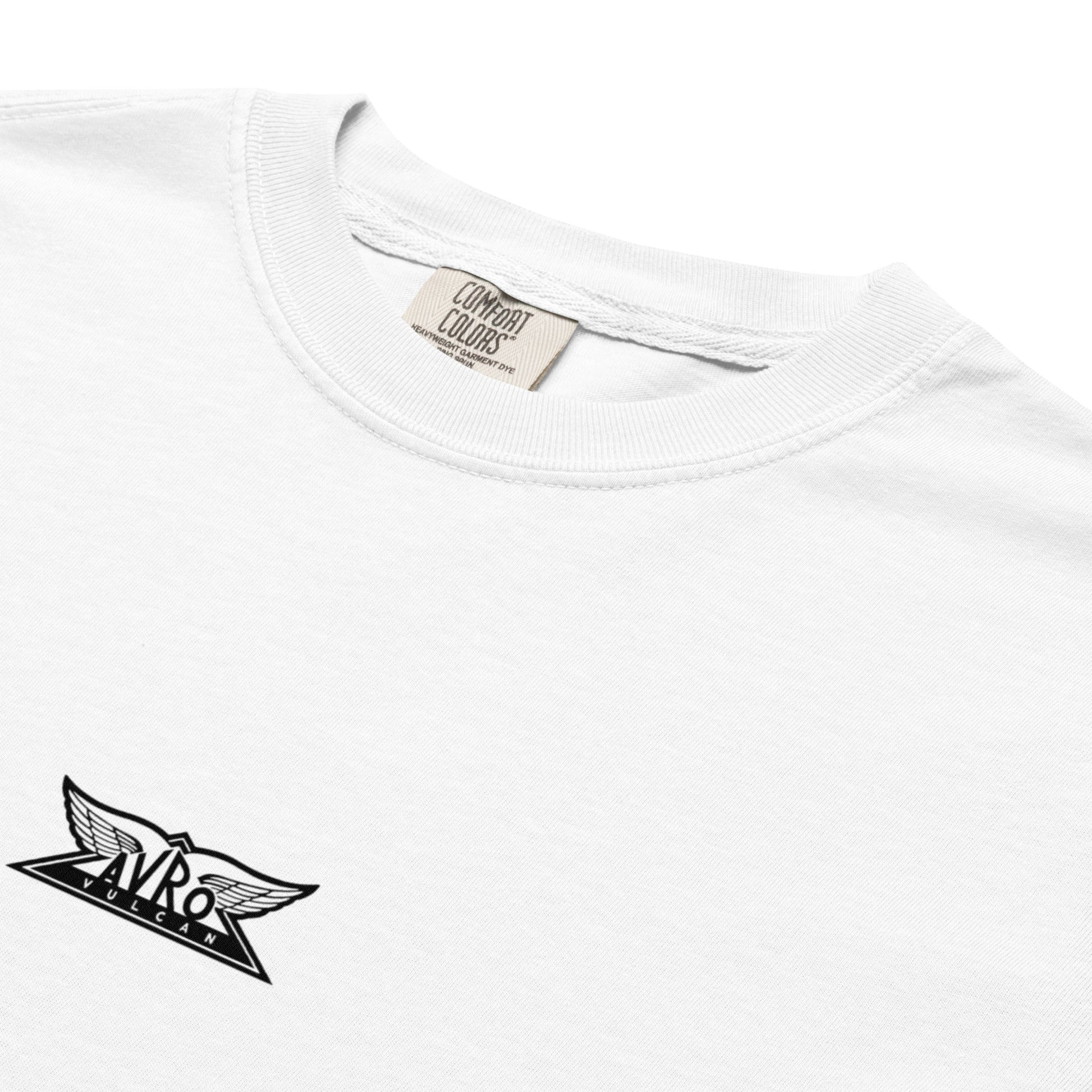 Avro Vulcan Nuclear Strategic Bomber Schematic Standard White T-Shirt