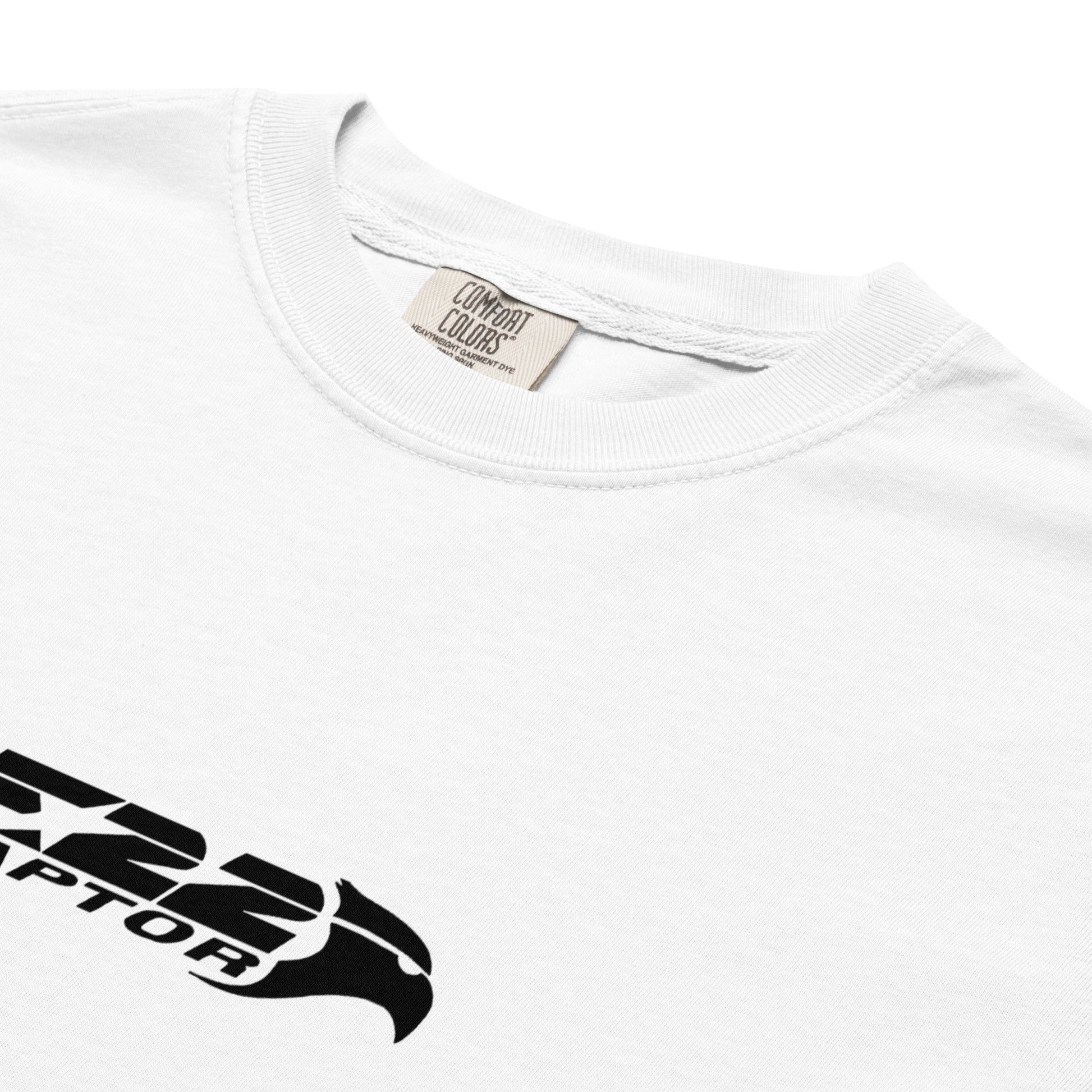 Lockheed Martin F-22 Raptor - Thrust Vector Tail Hand Drawn - Standard White T-shirt