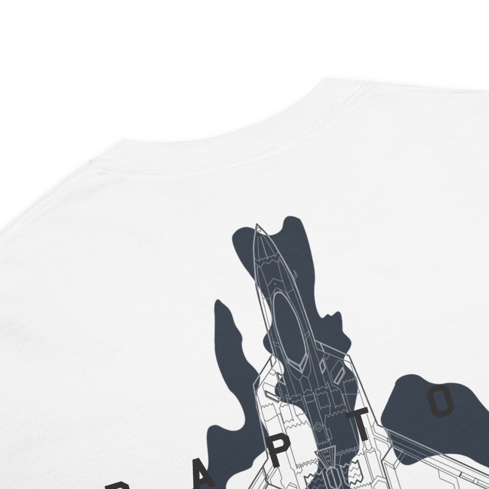 Lockheed Martin F-22 Raptor - Camo Schematic Study - Standard White T-shirt