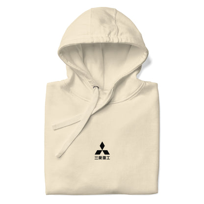 Hand-drawn schematic of the Mitsubishi F-15DJ Eagle 23rd Fighter Squadron 10th Anniversary Flame Edition livery on a unisex hoodie.