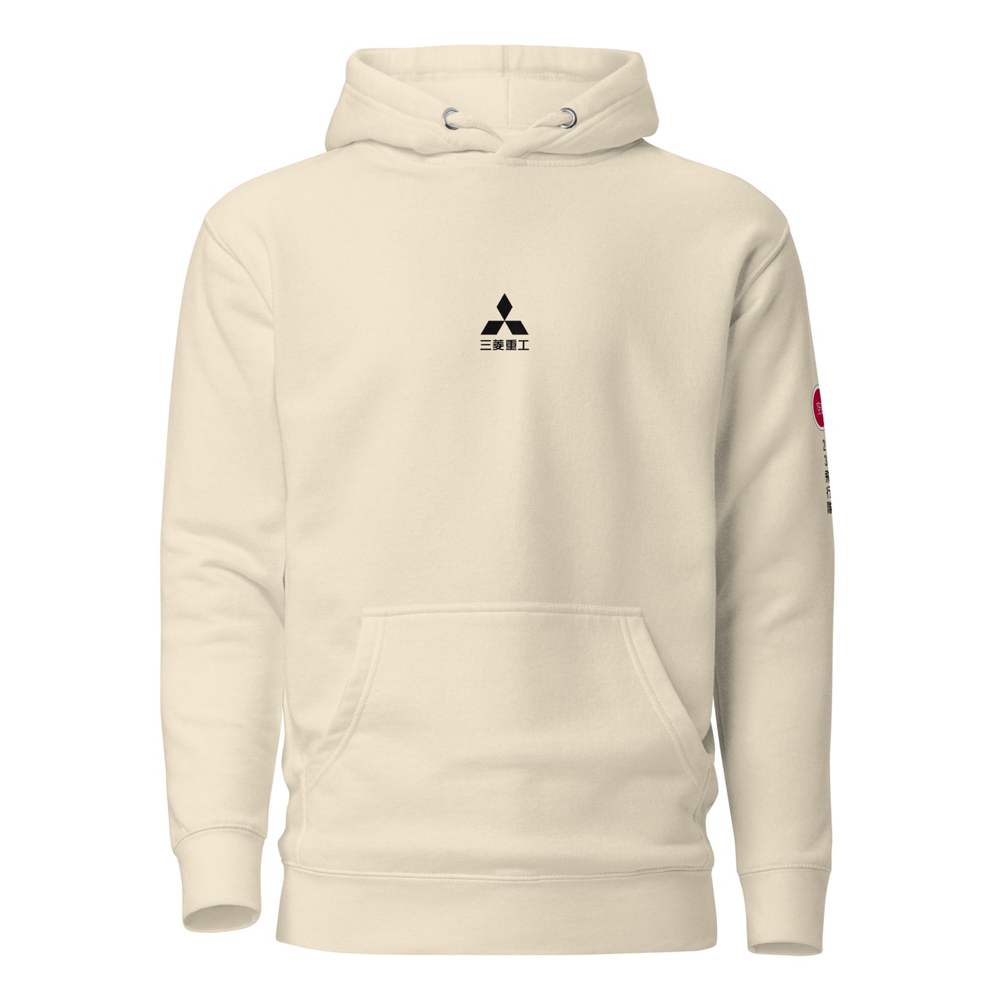 Hand-drawn schematic of the Mitsubishi F-15DJ Eagle 23rd Fighter Squadron 10th Anniversary Flame Edition livery on a unisex hoodie.