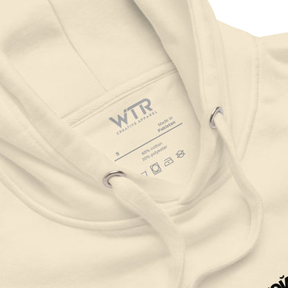 Hand-drawn schematic of the SUKHOI SU‑57 FELON printed on a unisex hoodie.