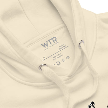 Hand-drawn schematic of the LOCKHEED MARTIN SKUNK WORKS SR-71 BLACKBIRD printed on a unisex hoodie.