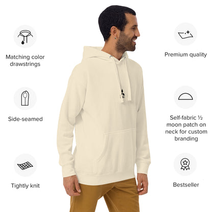 Hand-drawn schematic of the Mitsubishi F-2A Viper Zero Yatagarasu 60th Anniversary 6th Fighter Squadron livery on a unisex hoodie.