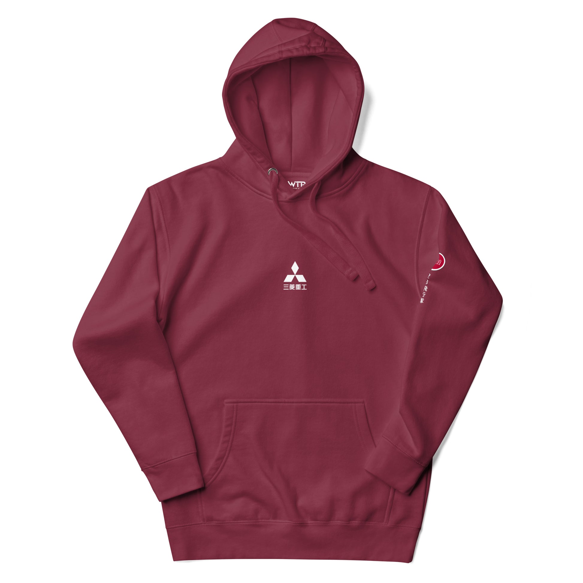 Hand-drawn schematic of the Mitsubishi F-15DJ Eagle 23rd Fighter Squadron 10th Anniversary Flame Edition livery on a unisex hoodie.