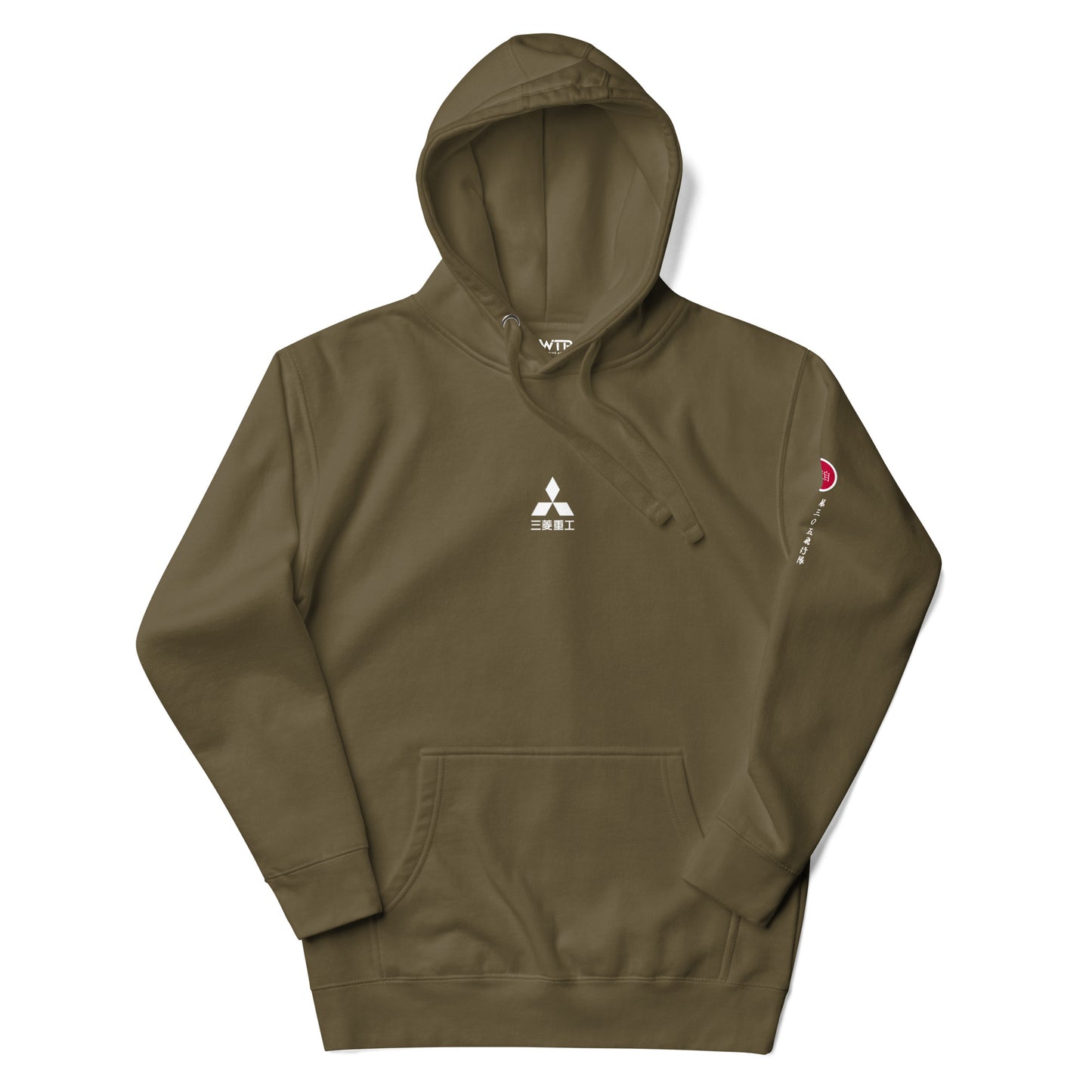 Hand-drawn schematic of the Mitsubishi F-15J Eagle 305th Tactical Fighter Squadron 40 Years Anniversary livery on a unisex hoodie.