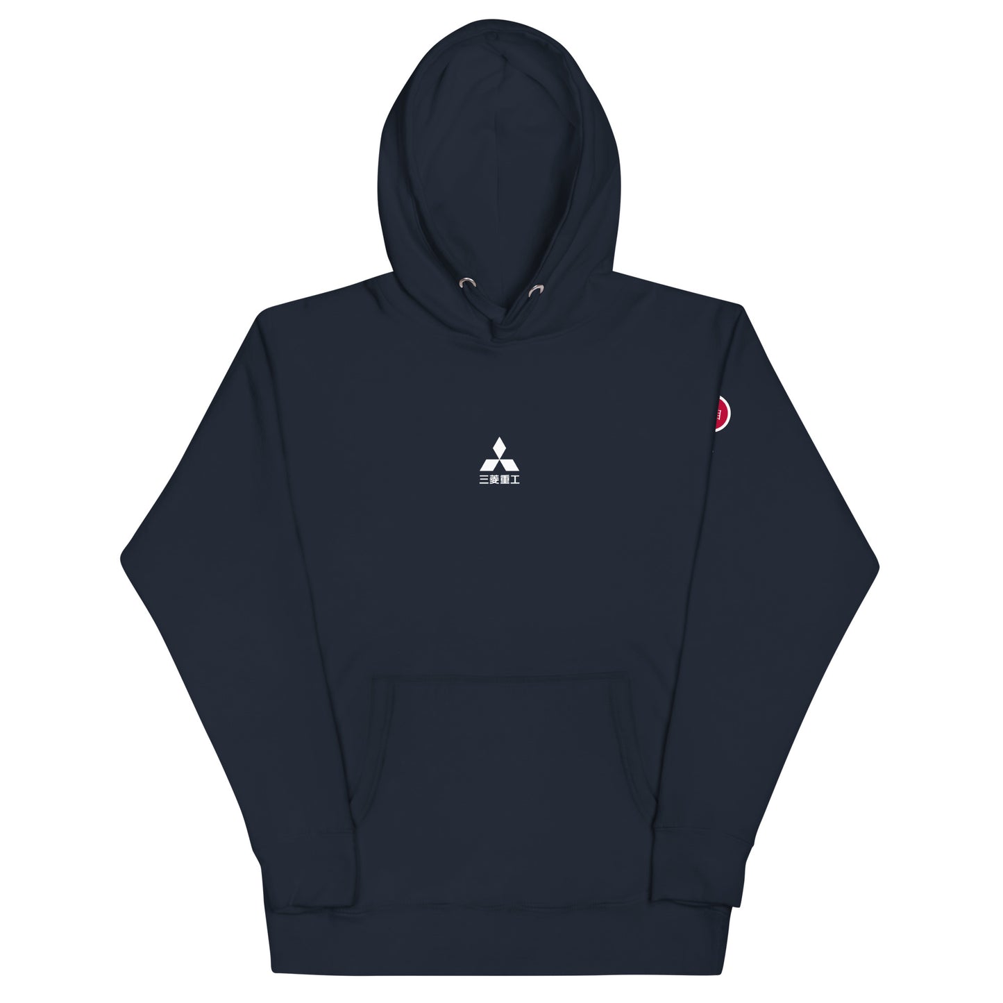 Hand-drawn schematic of the Mitsubishi F-15DJ Eagle Aggressor Minokasago Lionfish camouflage livery printed on a unisex hoodie.