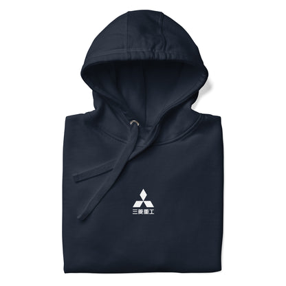 Hand-drawn schematic of the Mitsubishi F-15J Eagle 204th Tactical Fighter Squadron 2024 Churashima Air Fiesta livery on a hoodie.