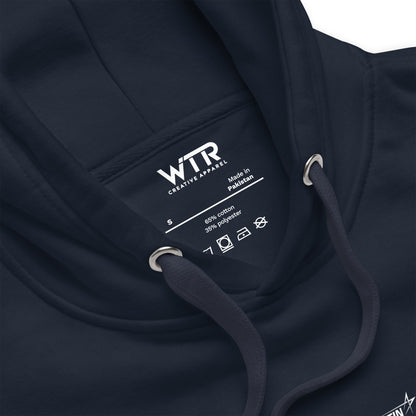 Hand-drawn schematic of the LOCKHEED MARTIN F-35C LIGHTNING II printed on a unisex hoodie.