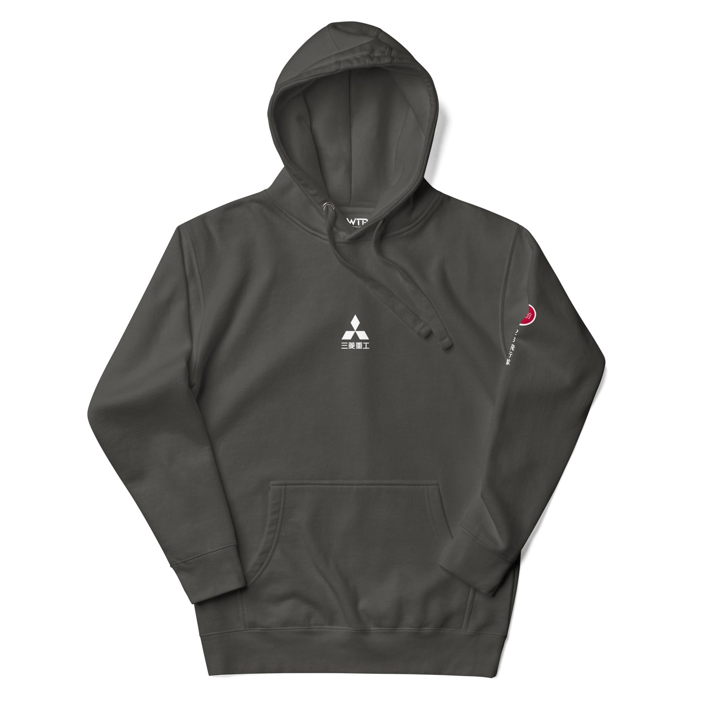Hand-drawn schematic of the Mitsubishi F-15DJ Eagle 23rd Fighter Squadron 10th Anniversary Flame Edition livery on a unisex hoodie.