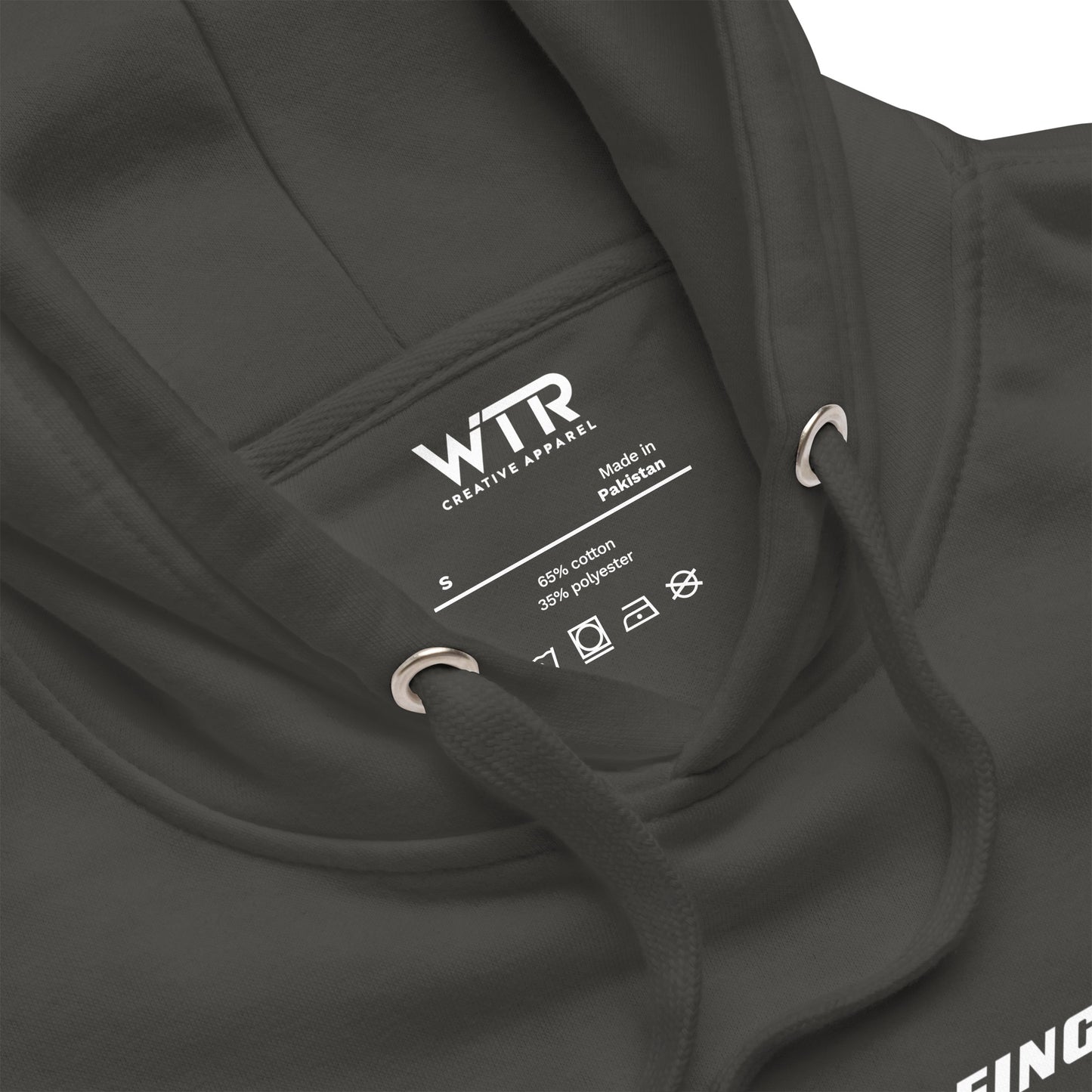 Hand-drawn schematic of the BOEING AH-64E APACHE GUARDIAN printed on a unisex hoodie.