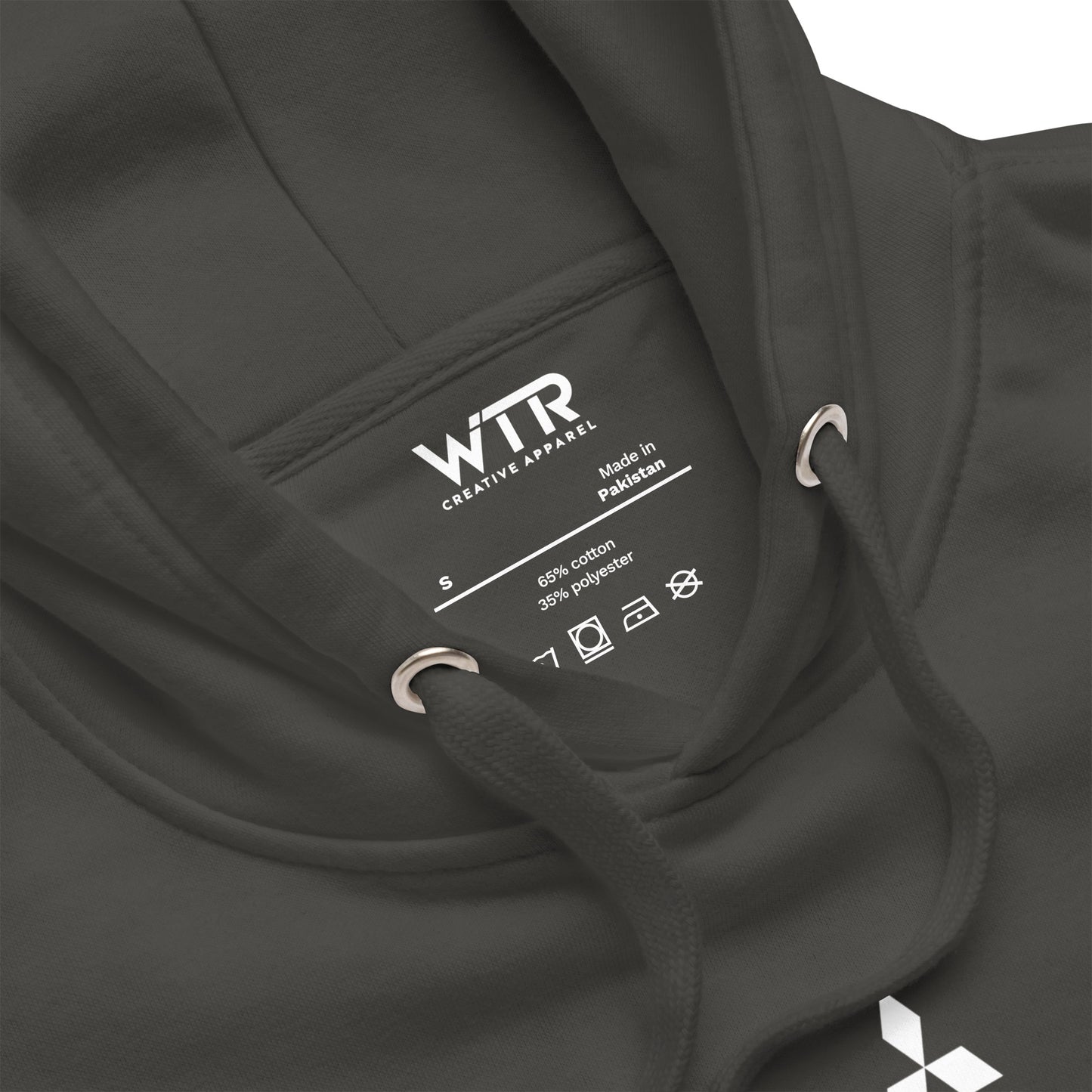 Hand-drawn schematic of the Mitsubishi F-2A Viper Zero in Maritime Blue Camouflage livery printed on a comfortable unisex hoodie.