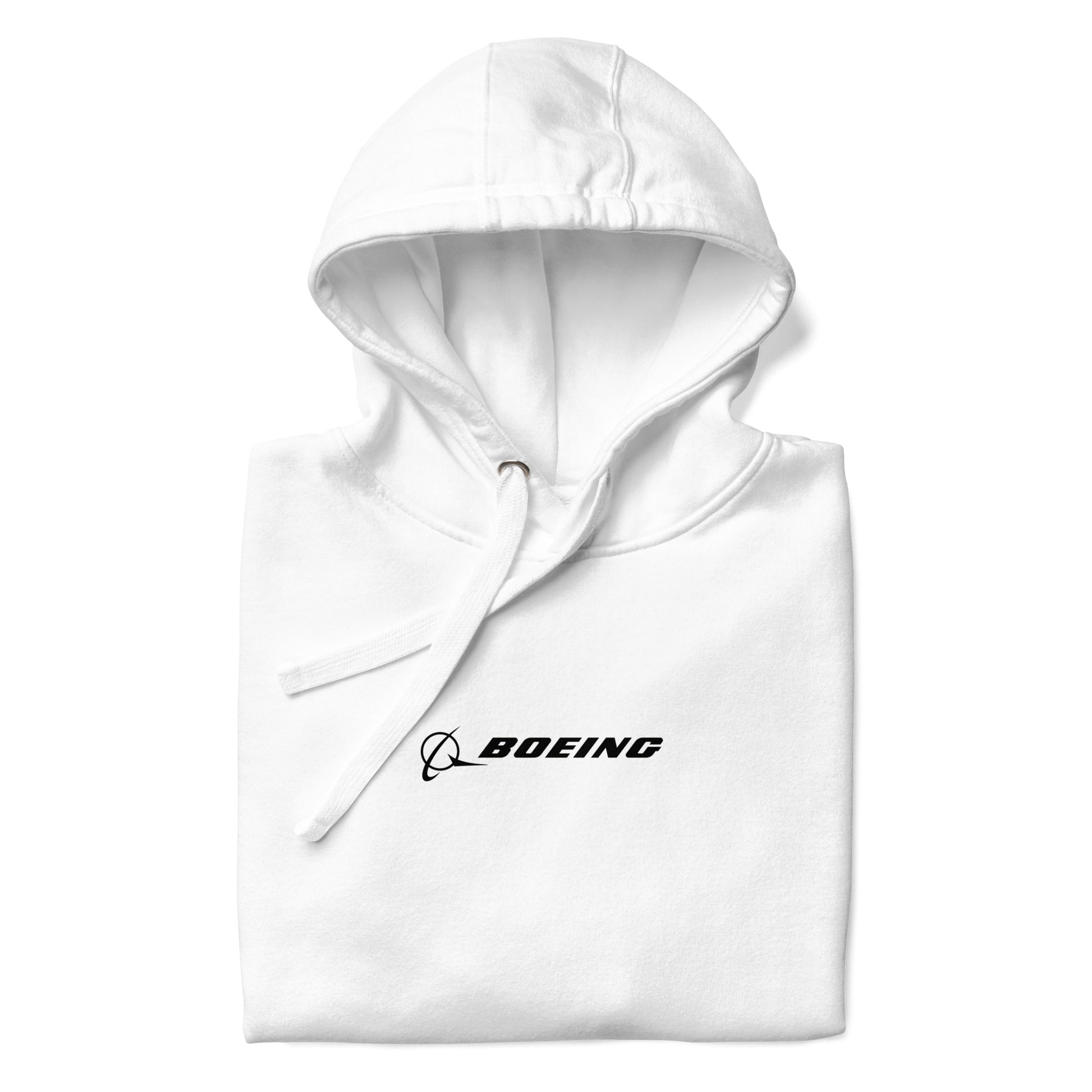 Hand-drawn schematic of the BOEING AH-64E APACHE GUARDIAN printed on a unisex hoodie.