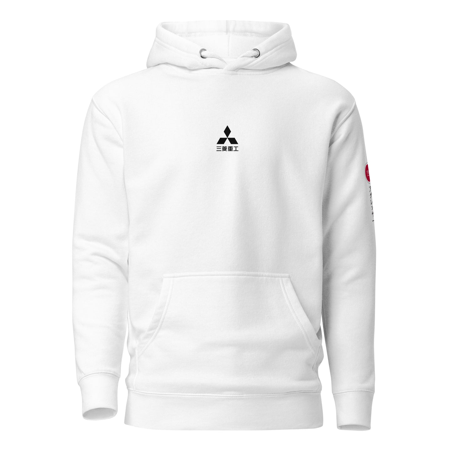 Hand-drawn schematic of the Mitsubishi F-15DJ Eagle Aggressor Minokasago Lionfish camouflage livery printed on a unisex hoodie.