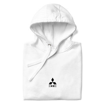 Hand-drawn schematic of the Mitsubishi F-2A Viper Zero Yatagarasu 60th Anniversary 6th Fighter Squadron livery on a unisex hoodie.