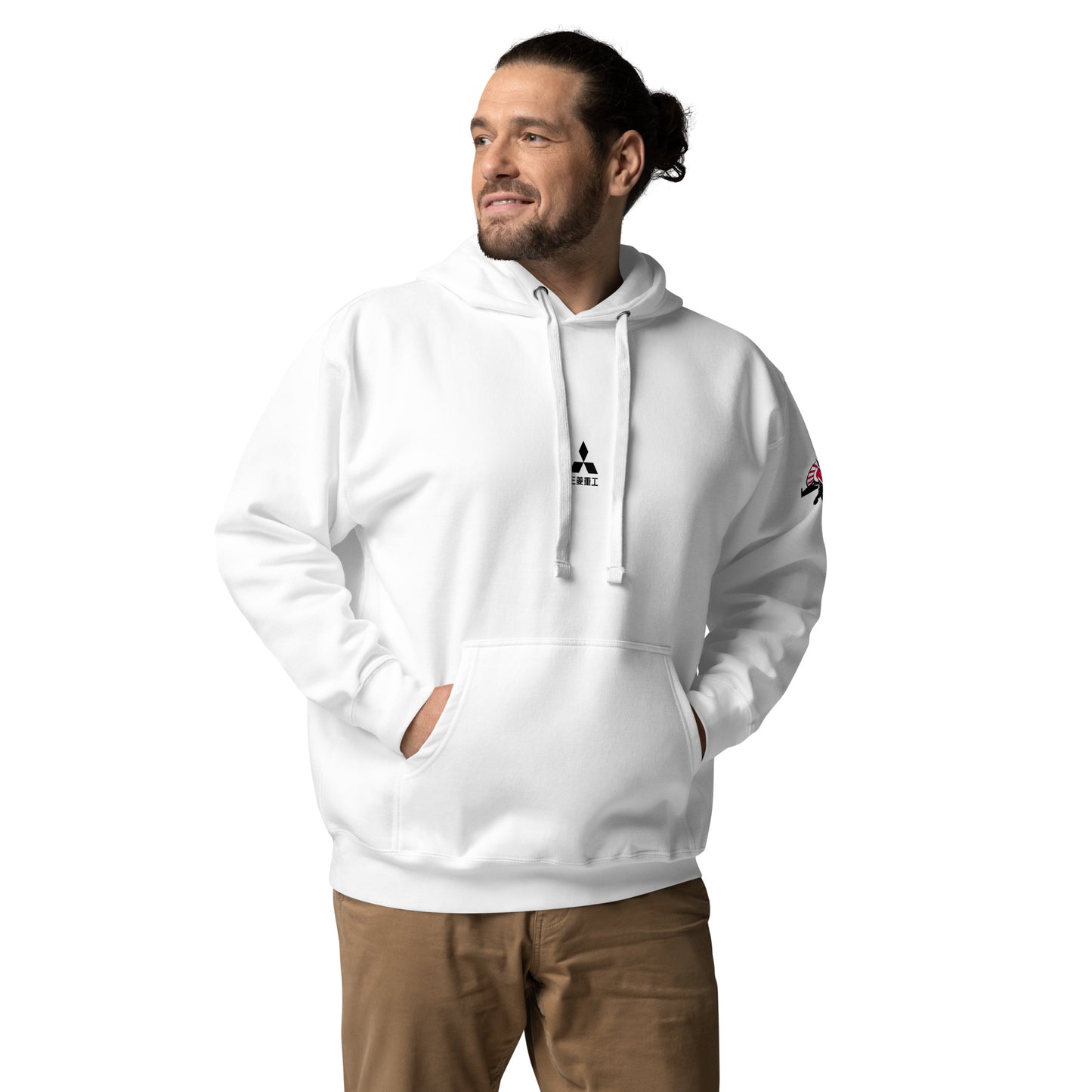 Hand-drawn schematic of the Mitsubishi F-2A Viper Zero Yatagarasu 60th Anniversary 6th Fighter Squadron livery on a unisex hoodie.