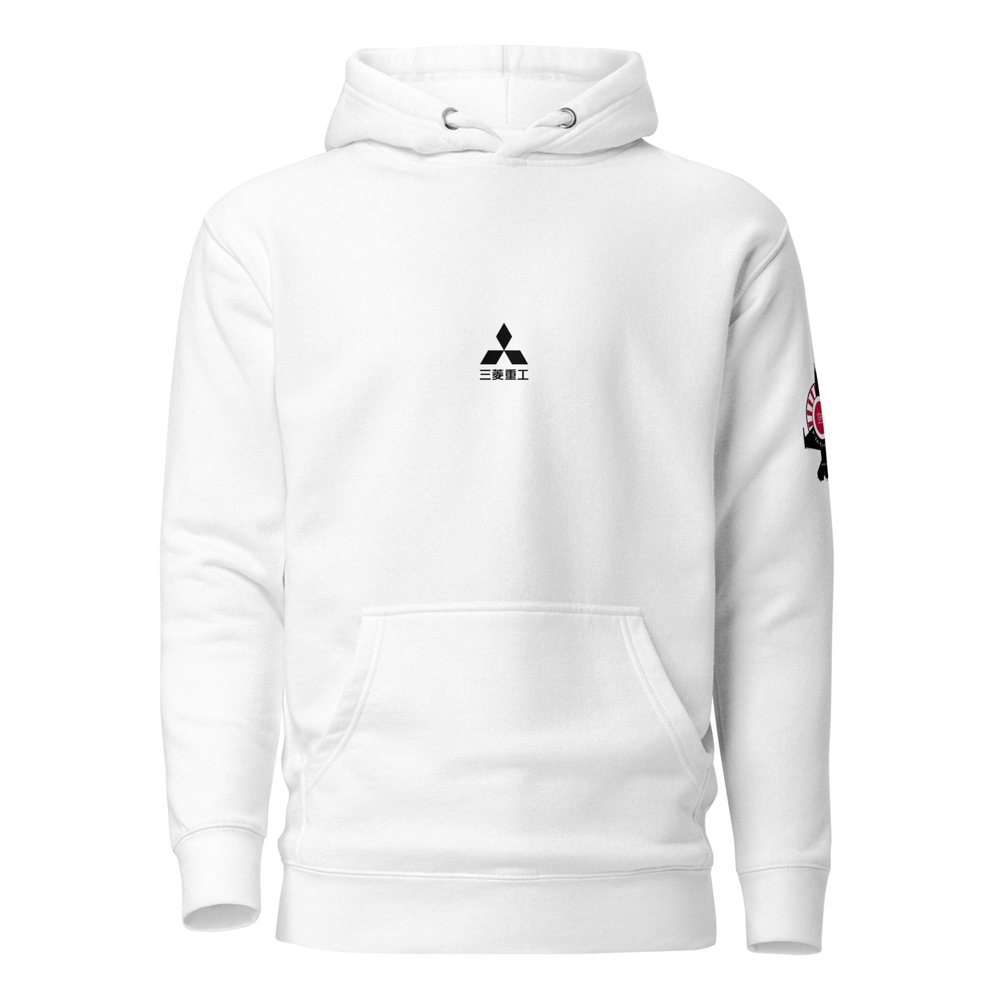 Hand-drawn schematic of the Mitsubishi F-2A Viper Zero Yatagarasu 60th Anniversary 6th Fighter Squadron livery on a unisex hoodie.