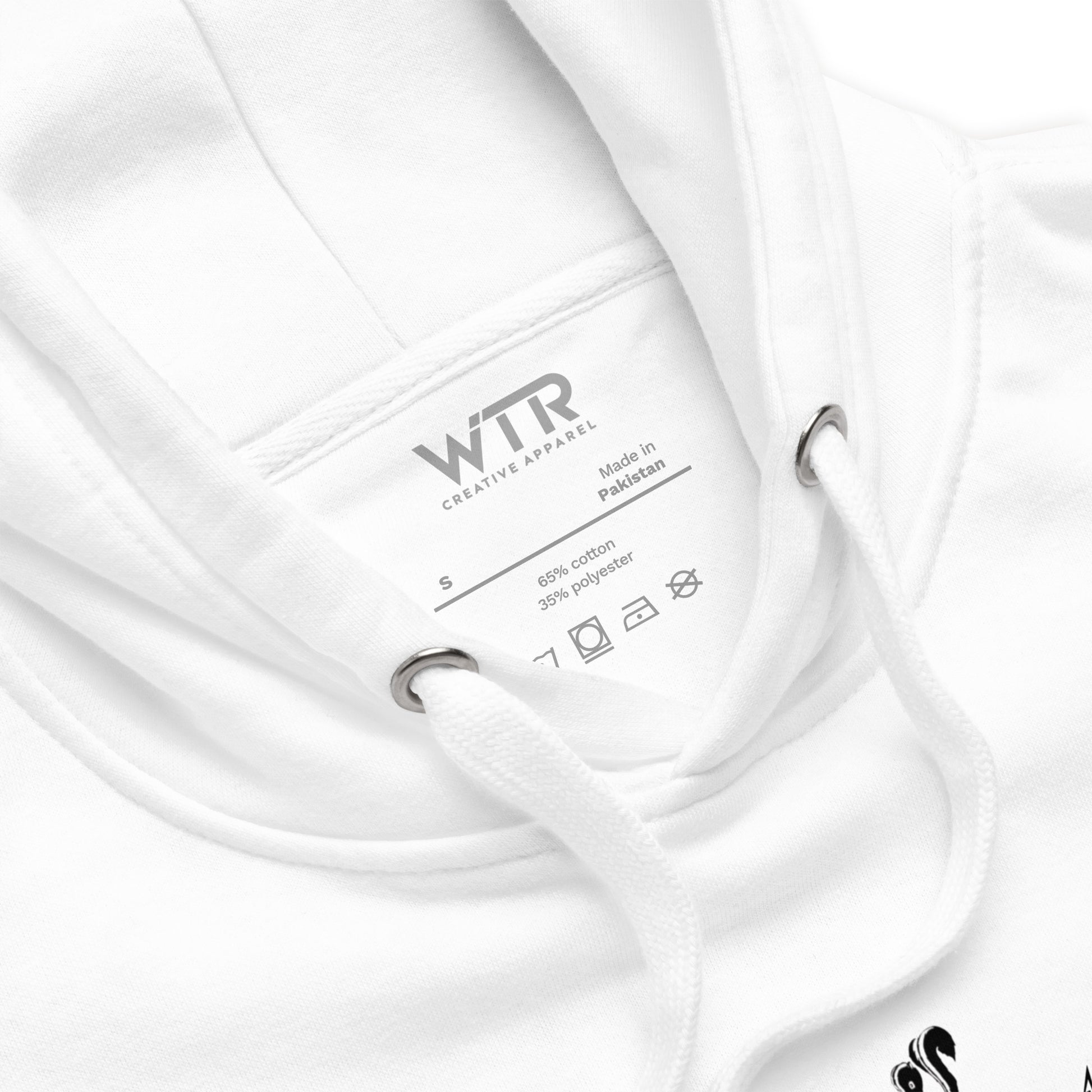 Hand-drawn schematic of the LOCKHEED MARTIN SKUNK WORKS SR-71 BLACKBIRD printed on a unisex hoodie.