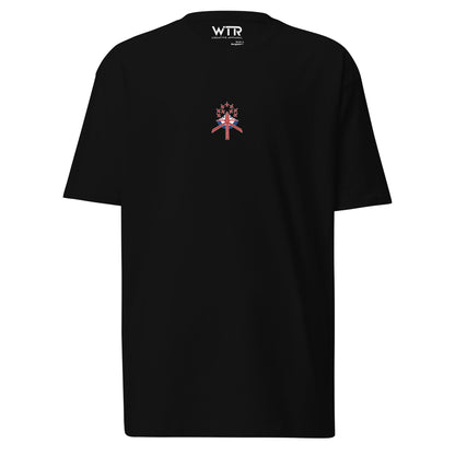 BAE Hawk T1 Red Arrows Hand-Drawn Black T-Shirt