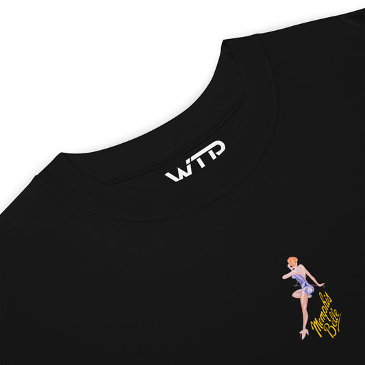 Boeing B-17F Flying Fortress Memphis Belle Edition Hand-Drawn Black T-Shirt