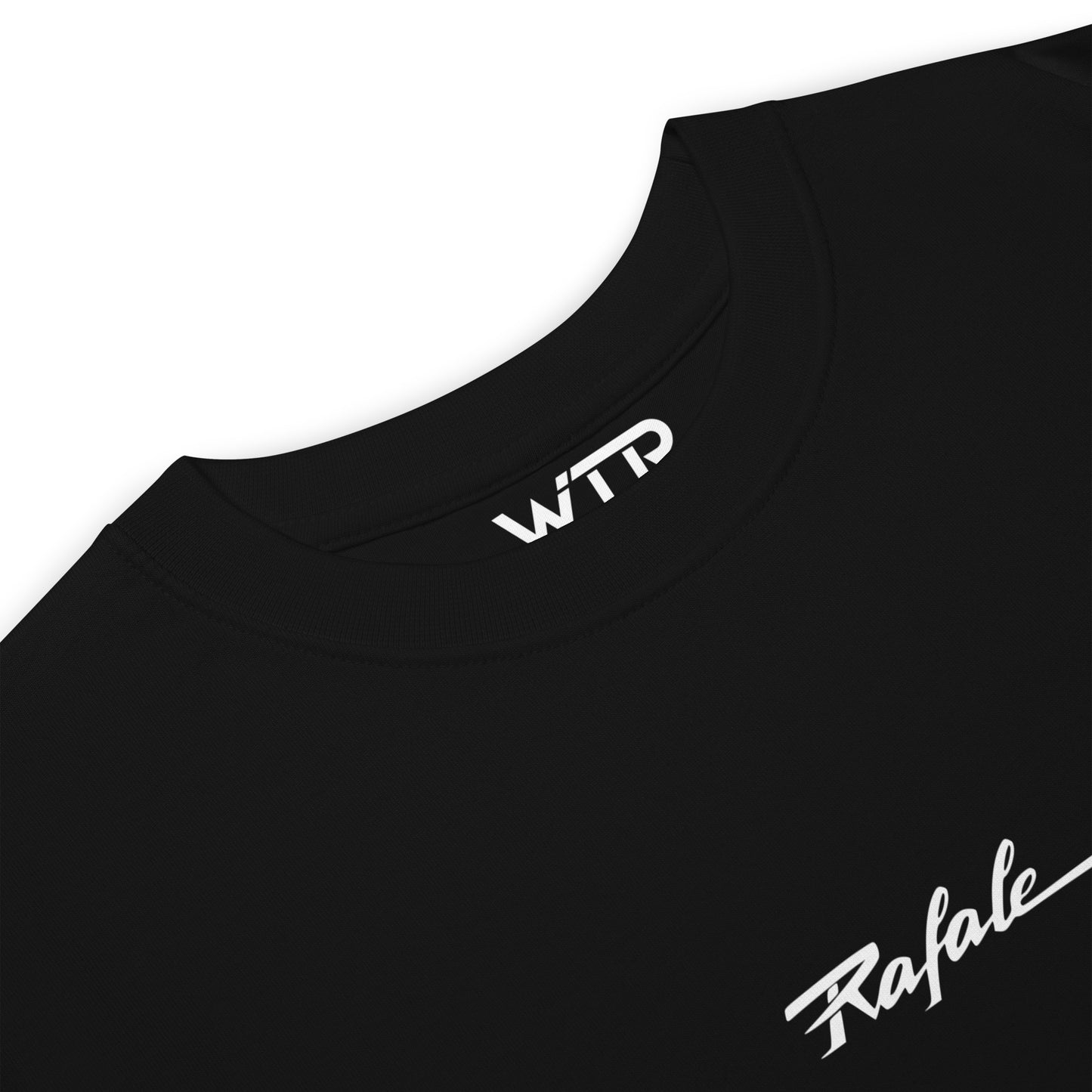 Dassault Rafale M Marine Nationale Hand-Drawn Black T-Shirt