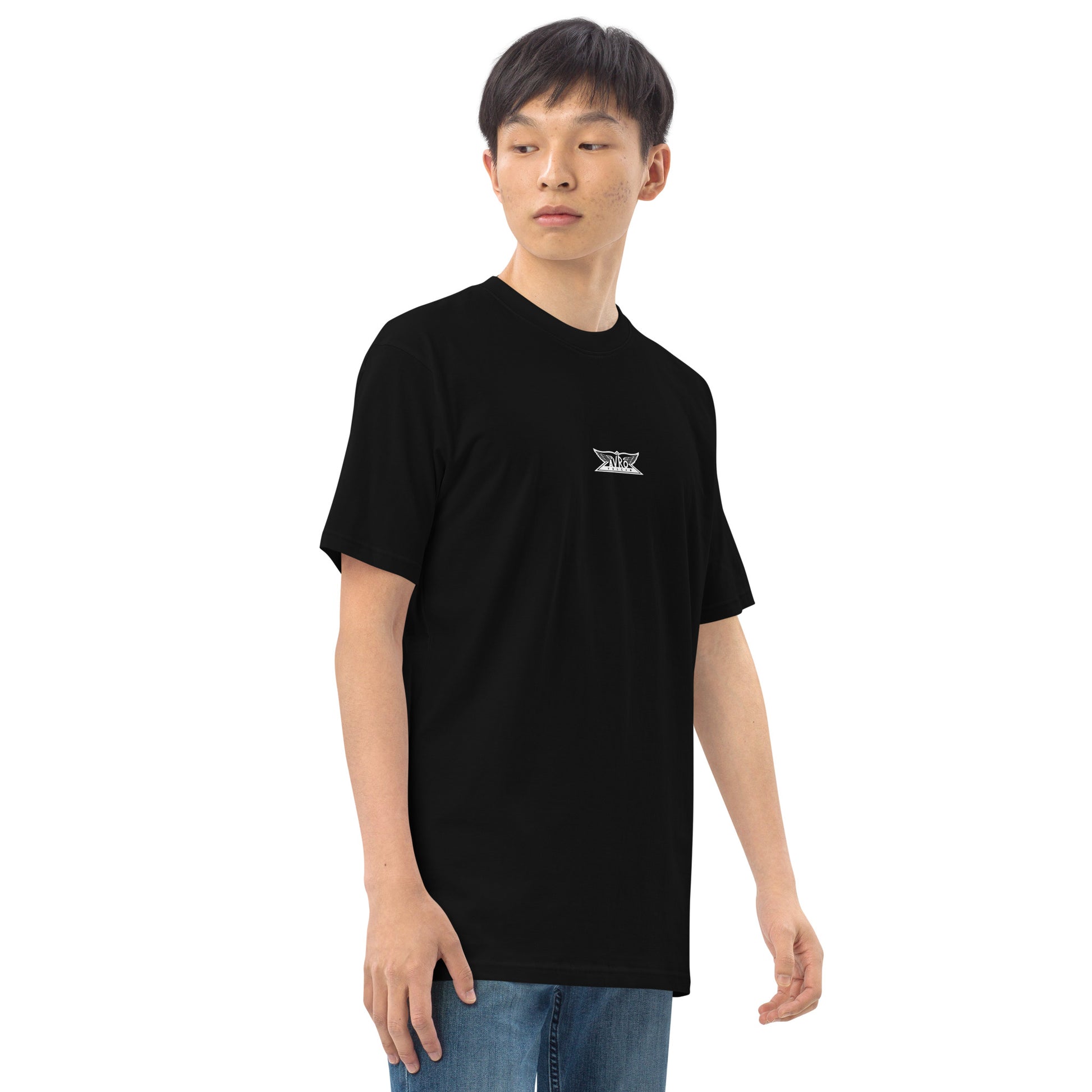 Avro Vulcan Bomber Hand-Drawn Black T-Shirt