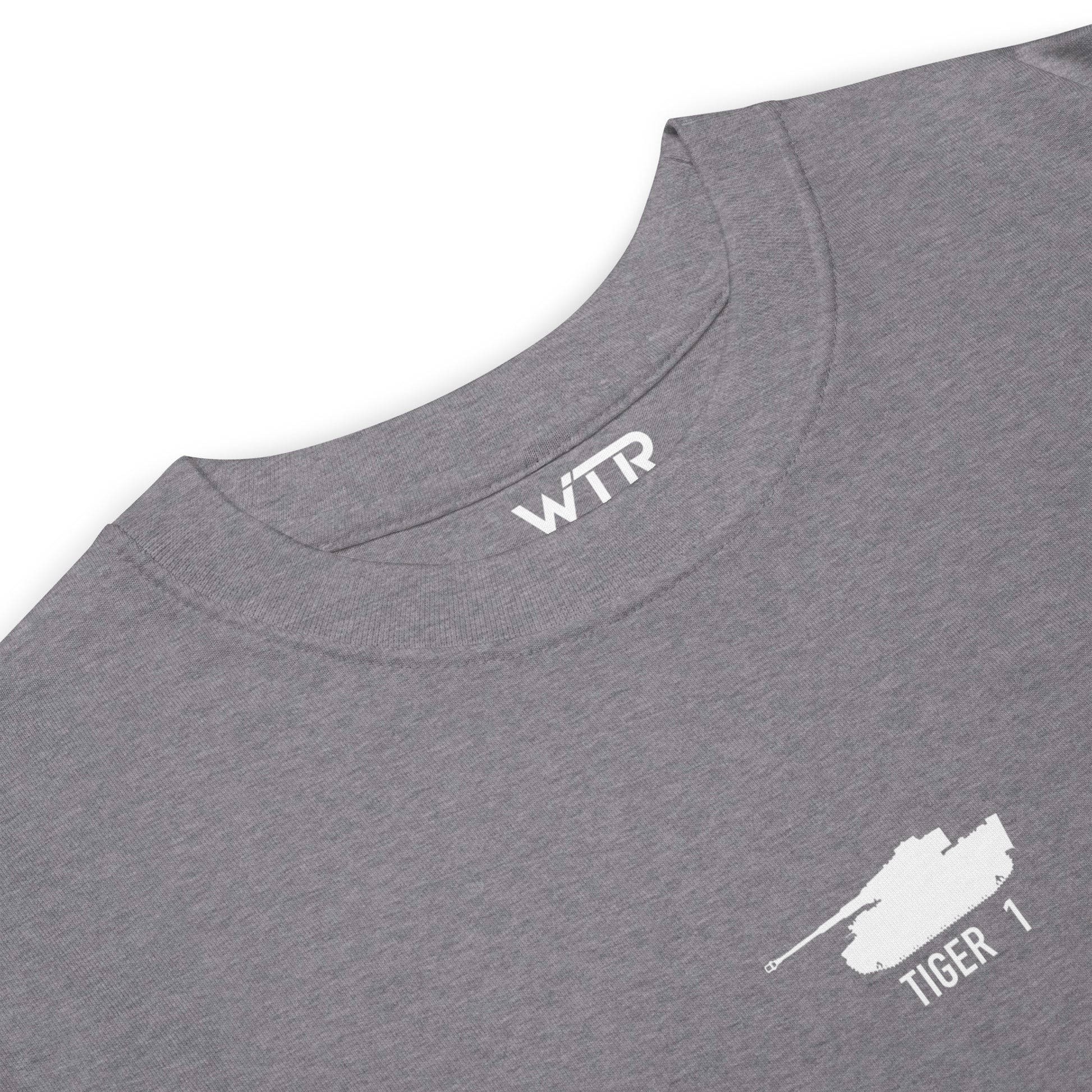 TIGER 1 - PANZERKAMPFWAGEN VI TIGER — hand-drawn artwork printed on heavyweight T-shirt.