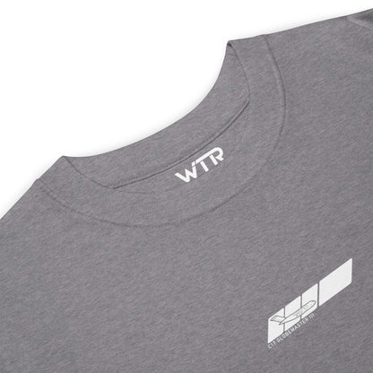 BOEING C-17 GLOBEMASTER III — hand-drawn military transport artwork printed on heavyweight T-shirt.