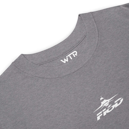 GENERAL DYNAMICS F-16D FIGHTING FALCON BLOCK 52 — hand-drawn artwork printed on heavyweight T-shirt.