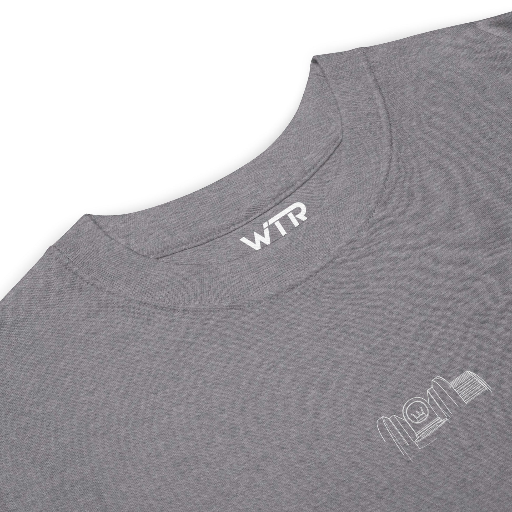 Hand-drawn technical schematic of the Colt M4A1 US Infantry battle rifle printed on a premium t-shirt.