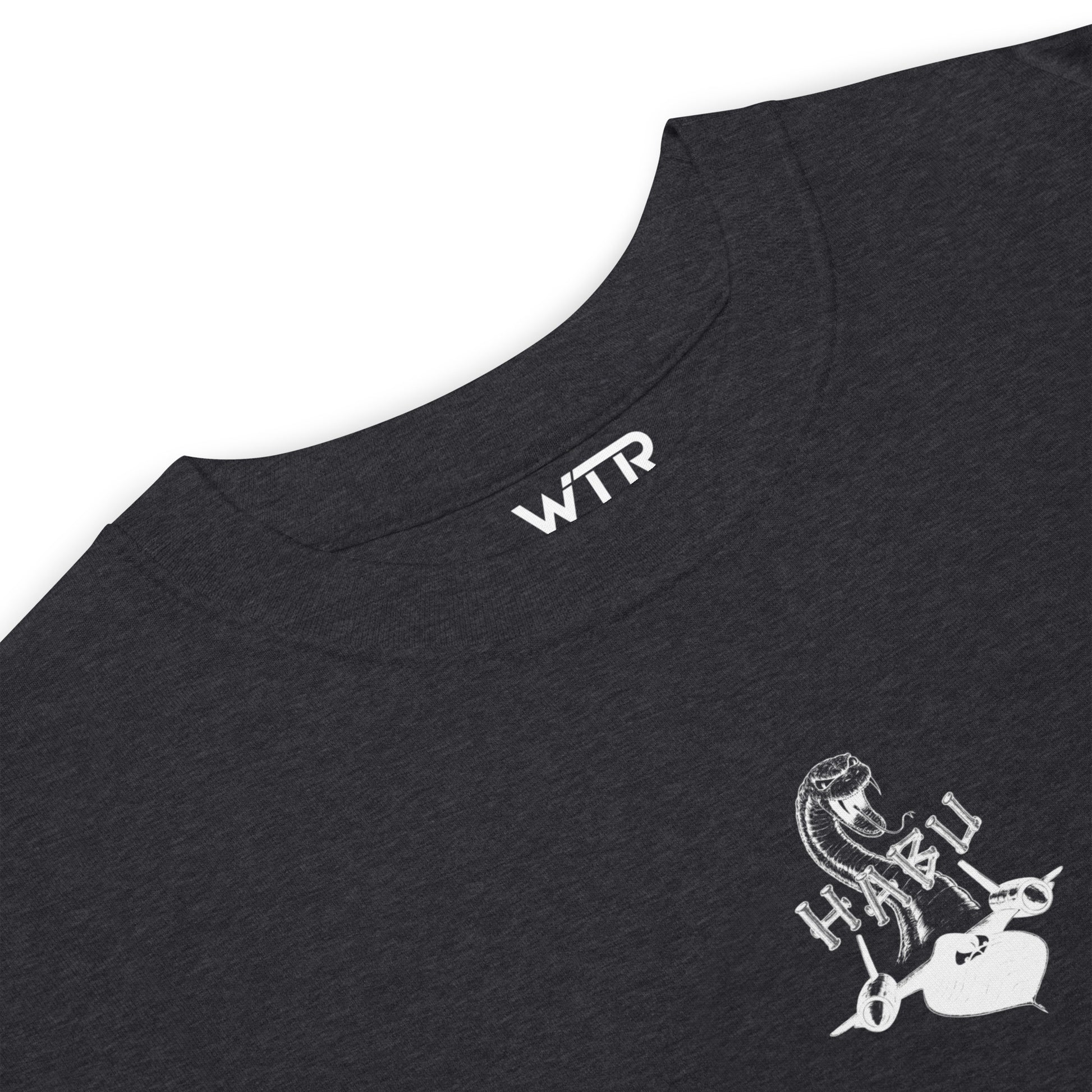 Lockheed Martin SR-71 Blackbird Hand-Drawn Charcoal T-Shirt